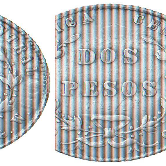 Costa Rica, 2 Pesos, 1868, Oro, gr. 2,80