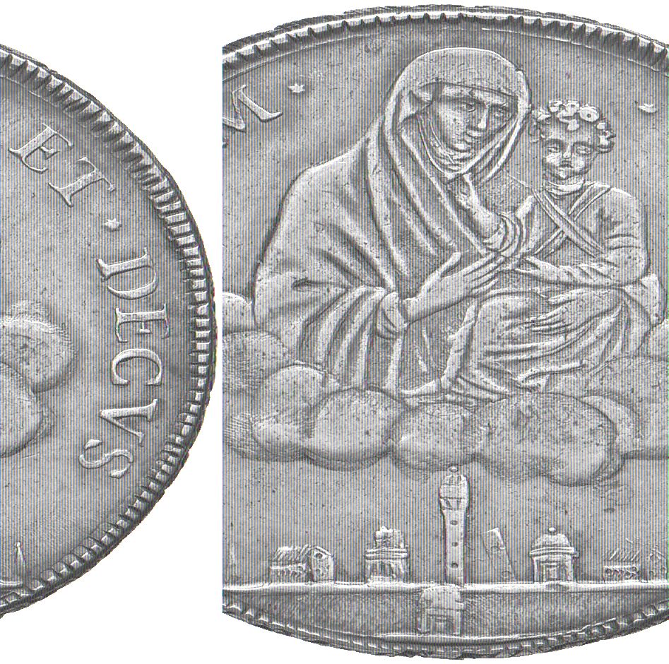 Scudo di Bologna, Governo Popolare (1796-1797), argentato