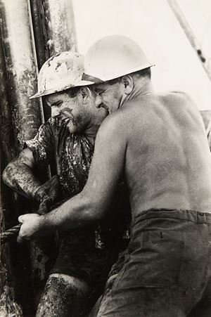 Operai, Golfo Persico, anni 1960
Stampa 