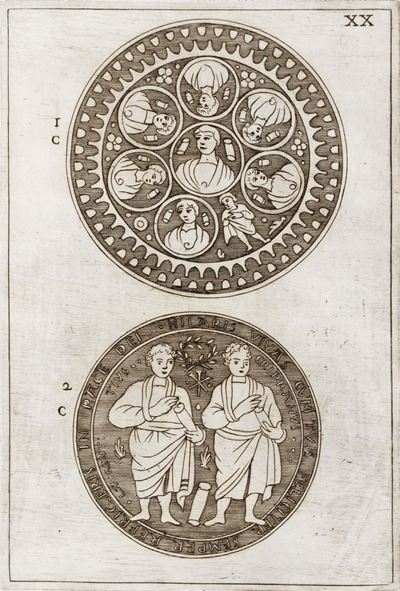 Osservazioni Sopra Alcuni Frammenti di Vasi Antichi di Vetro Ornati di Figure Trovati Ne' Cimiter...