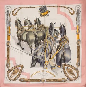 Foulard Attelage en Arbalète