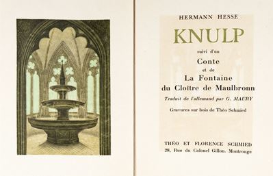 Knulp Suivi D'un Conte Et De la Fontaine Du Cloitre De Maulbronn