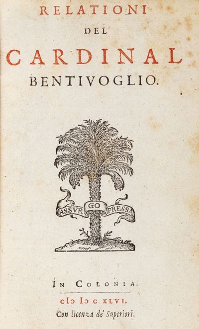 Relazioni del Cardinal Bentivoglio