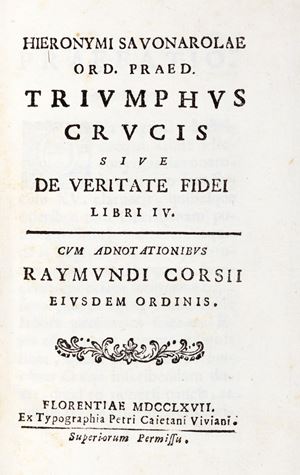 Triumphus Crucis sive De Veritate Fidei