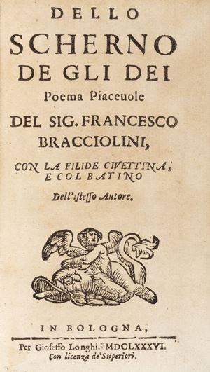 Of the mockery of the gods, a pleasant [...] poem with Filide civettina and Batino by the same author