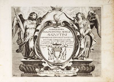 Iconographia Magni Patris Aurelii Augustini Hipponensis Episcopi Et Ecclesiae Doctoris Excellenti...