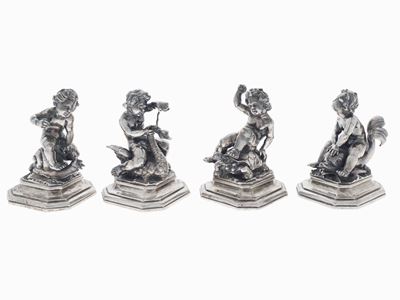 Lotto di Quattro Putti in Argento, Milan