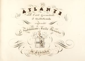 Atlas of the geometric and architectural papers making up the Boracic Acid Plant in Tuscany