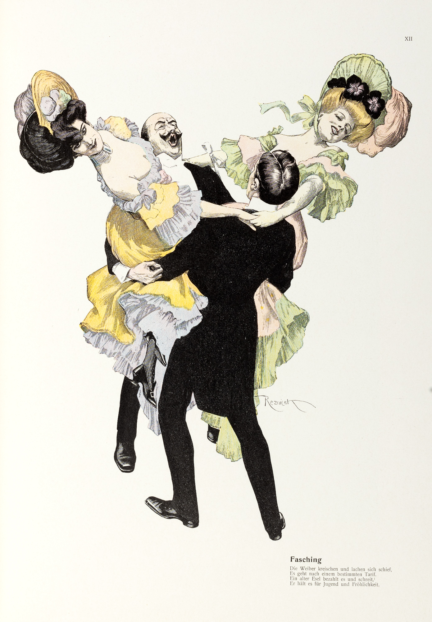 Albert Langen, Ferdinand Freiherr Von Reznícek - Illustratori Tedeschi