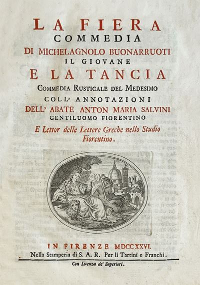 La Fiera Commedia... e la Tancia Commedia Rusticale