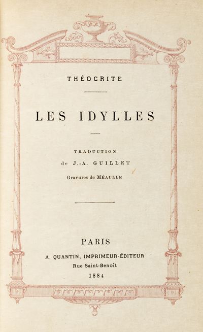 Theocrite, Les Idylles