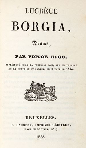 Victor Hugo - Lucrèce Borgia