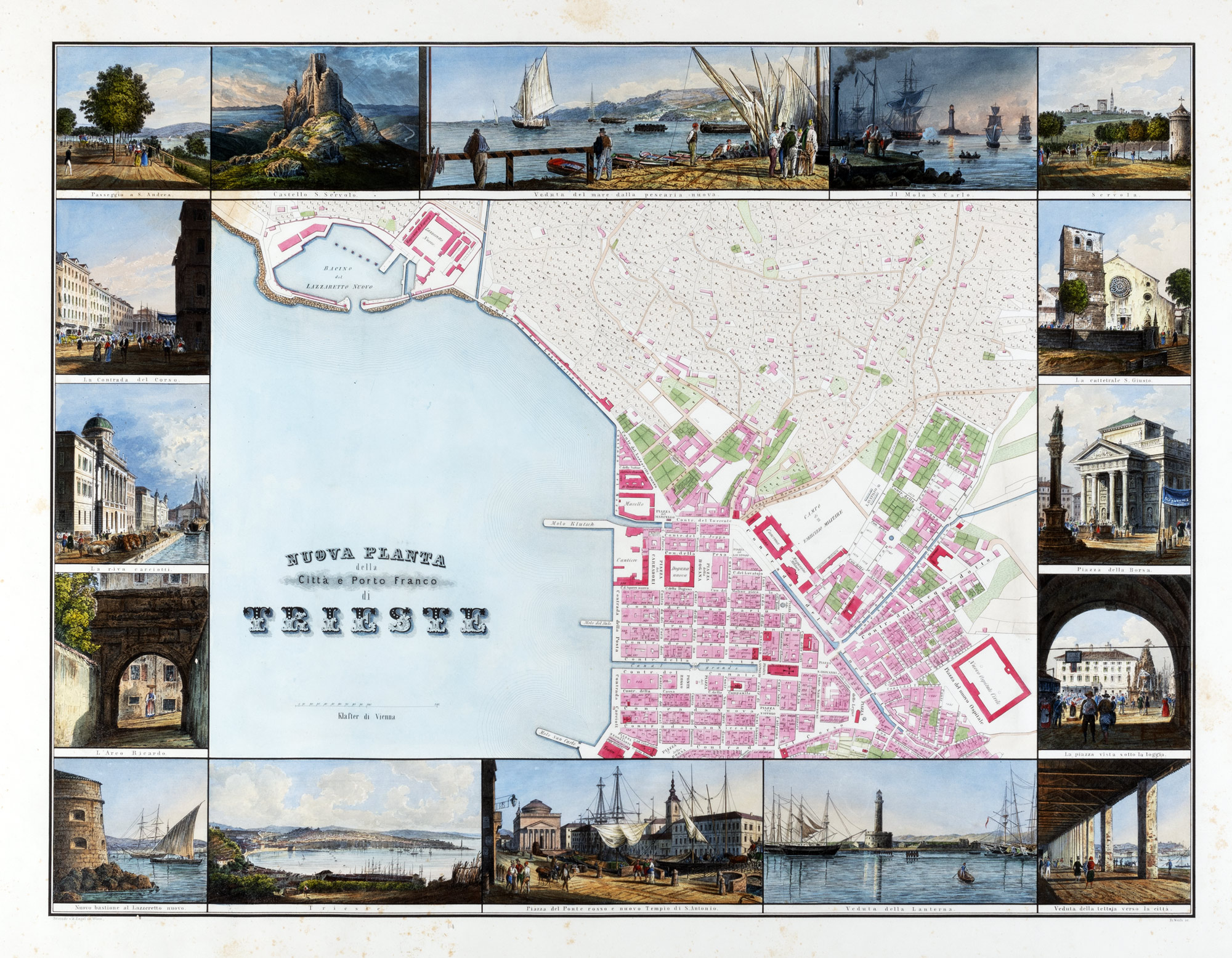 Nuova Planta della Città e Porto Franco di Trieste