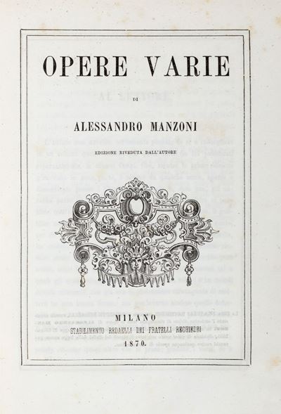 Opere Varie