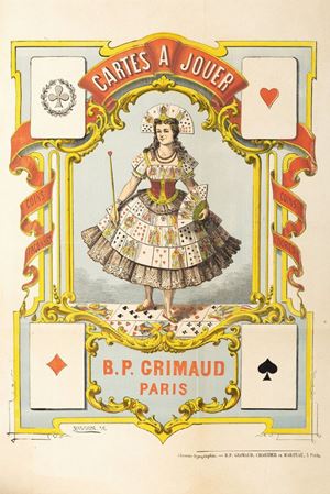 B.P.  Grimaud - Cartes a Jouer - recherches sur la fabrication des cartes &#224; jouer &#224; a Angoul&#233;me