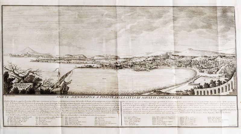 Napoli - Carletti, Niccolò - Topografia universale della città di Napoli in  campagna felice e note enciclopediche e storiografe 1776, Libri, Autografi  e Stampe