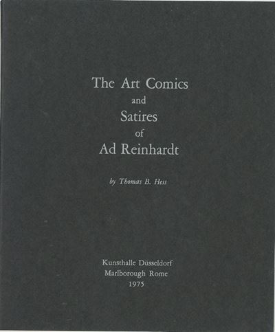The Art Comics And Satires Of Ad Reinhardt