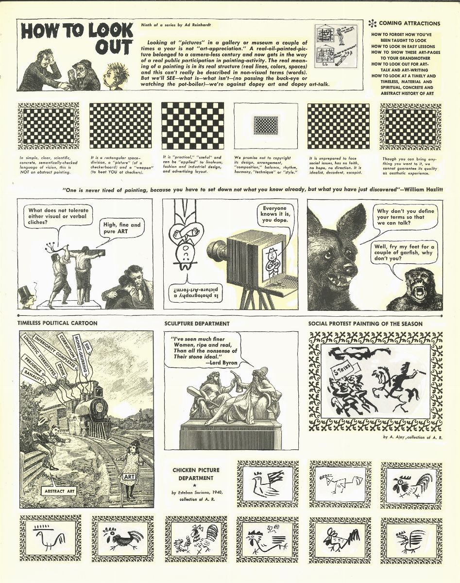 Reinhardt, Ad - The Art Comics and Satires of Ad Reinhardt 1975