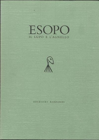 Esopo. il Lupo e L’agnello.