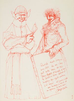 Drawings in Santo Spirito