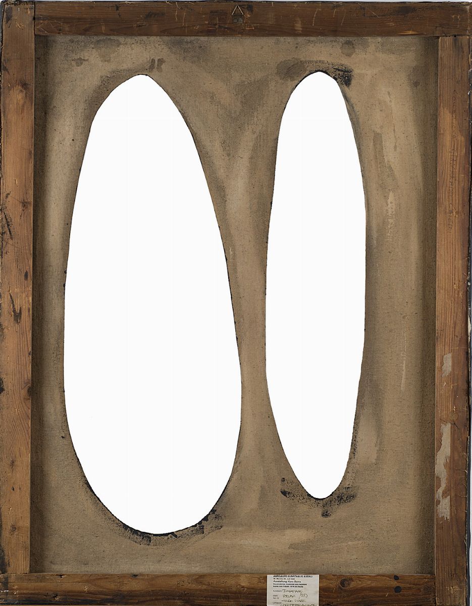 Dadamaino - Volume, 1958, idropittura su tela