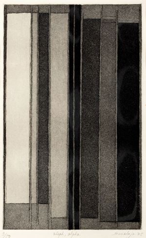 Scialoja Toti - Aleph, alpha