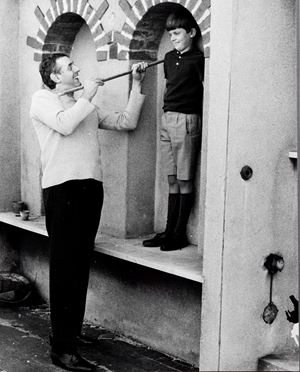 Dario Fo and his son Jacopo