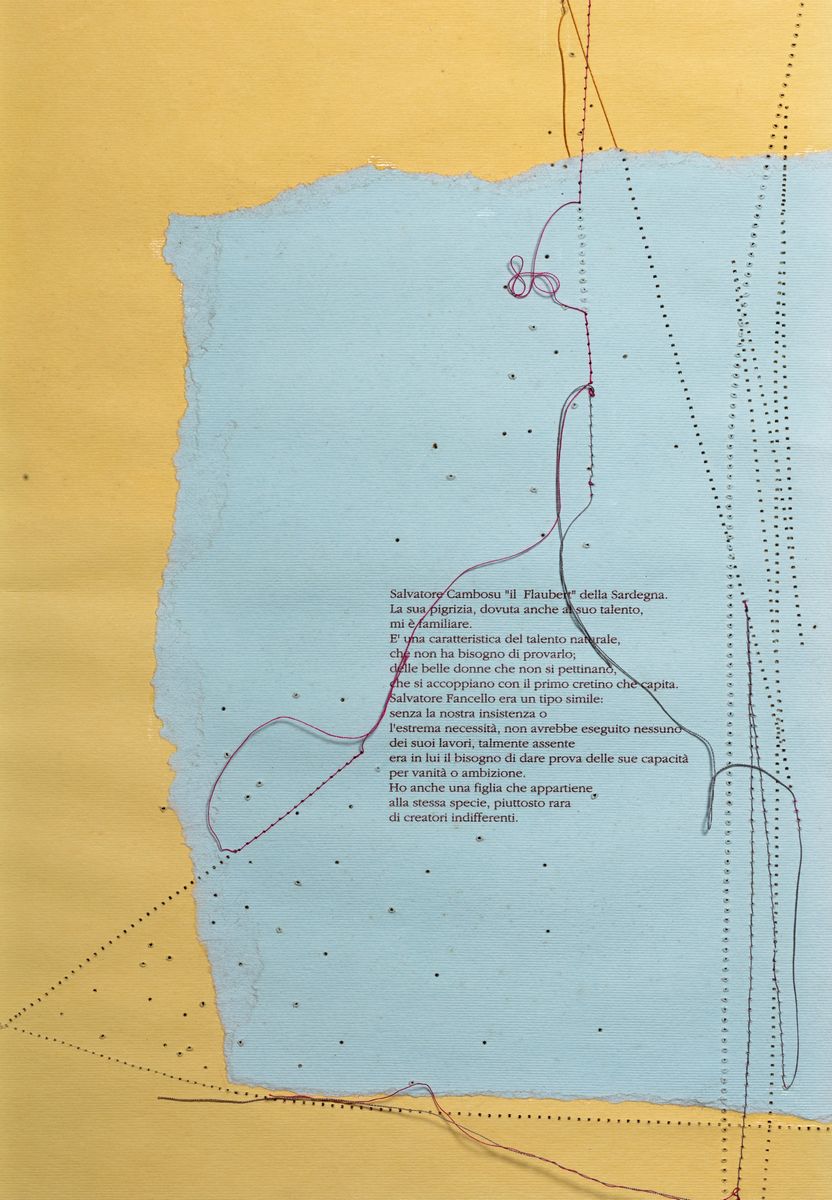 Maria Lai - Pagine per Salvatore Cambosu