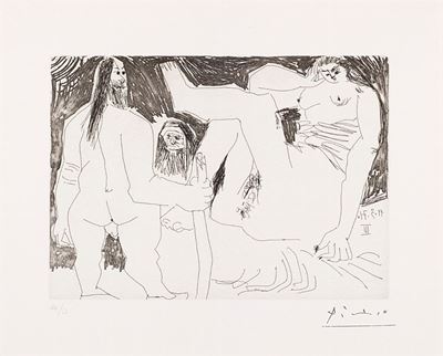 Senza titolo, acquaforte su carta, 1971