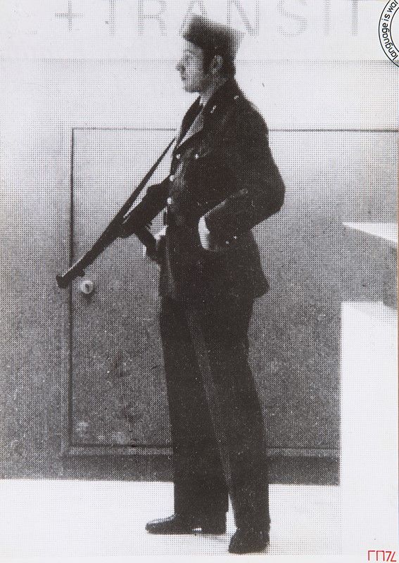 Fabio Mauri - Language Is War, 1974