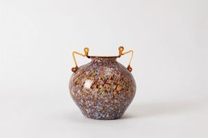 Blown glass vase