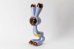 Coniglio in ceramica