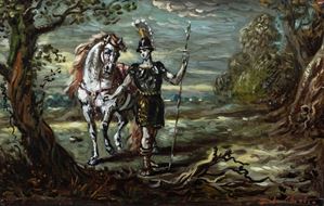 Il giovane Achille sul monte Pelio