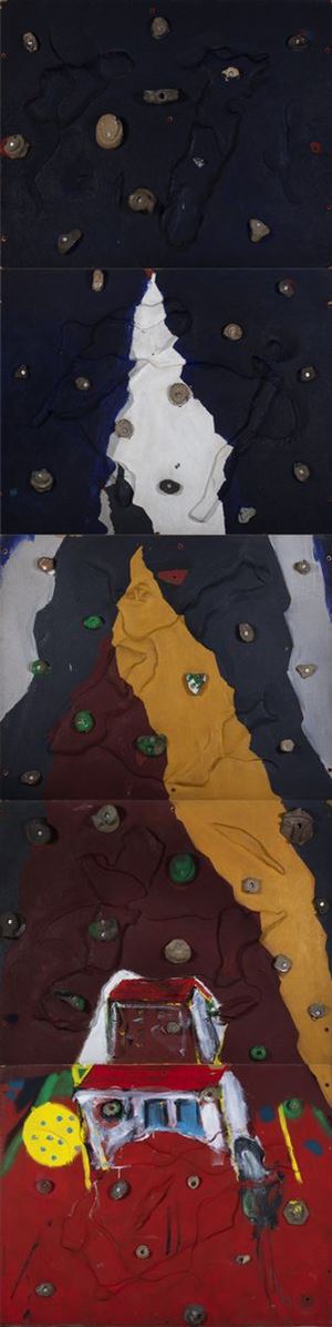 Schifano Mario - Free climbing Wall