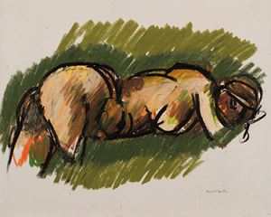 Morlotti Ennio - Nudo