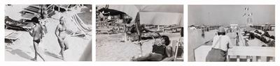 Bagno - Tre stampe vintage alla gelatina ai sali d'argento, anni 1970
