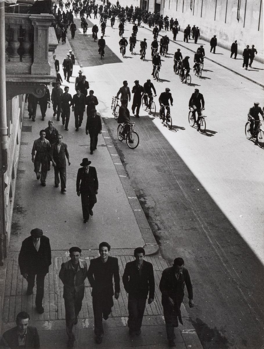 Federico Patellani - Senza titolo (Fabbrica), cinque stampe gelatina ai sali d'argento, 1948