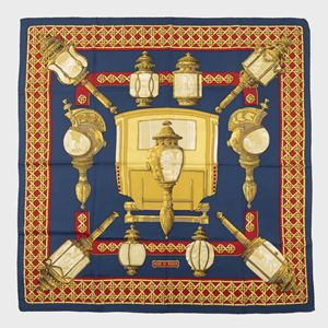 Feux de route Silk Twill scarf