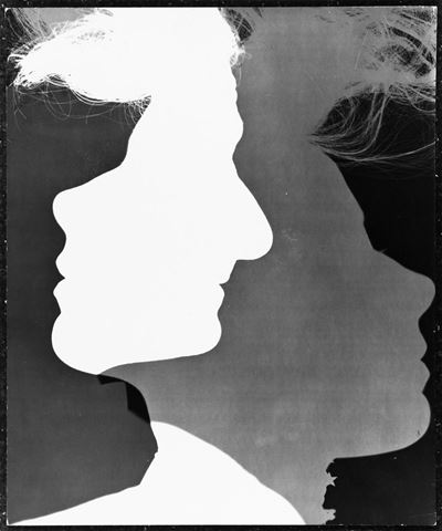 Three profiles, New York, Stampa alla gelatina ai sali d'argento, cm 39 x 29