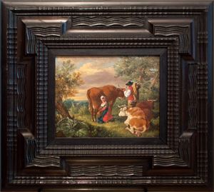 Landscape with shepherds and herds