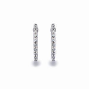 Orecchini con diamanti