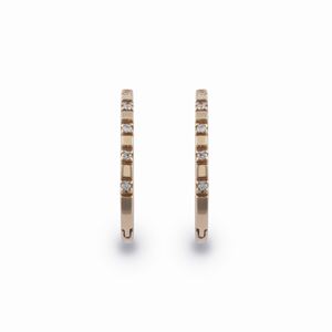 Orecchini con diamanti