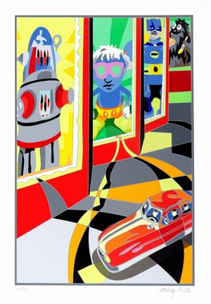 Robots and superheroes