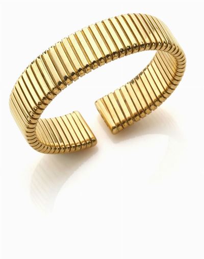 Weingrill, Bracciale Tubogas in oro giallo 18K