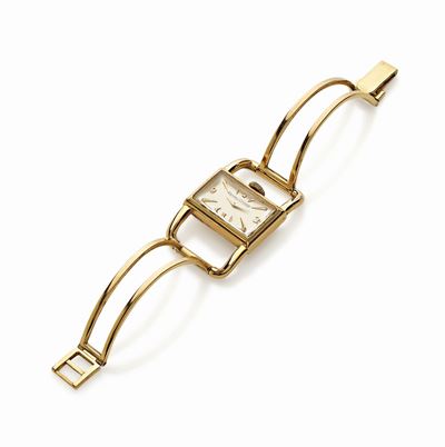 Jaeger Le Coultre, Orologio da polso femminile in oro rosa 18K