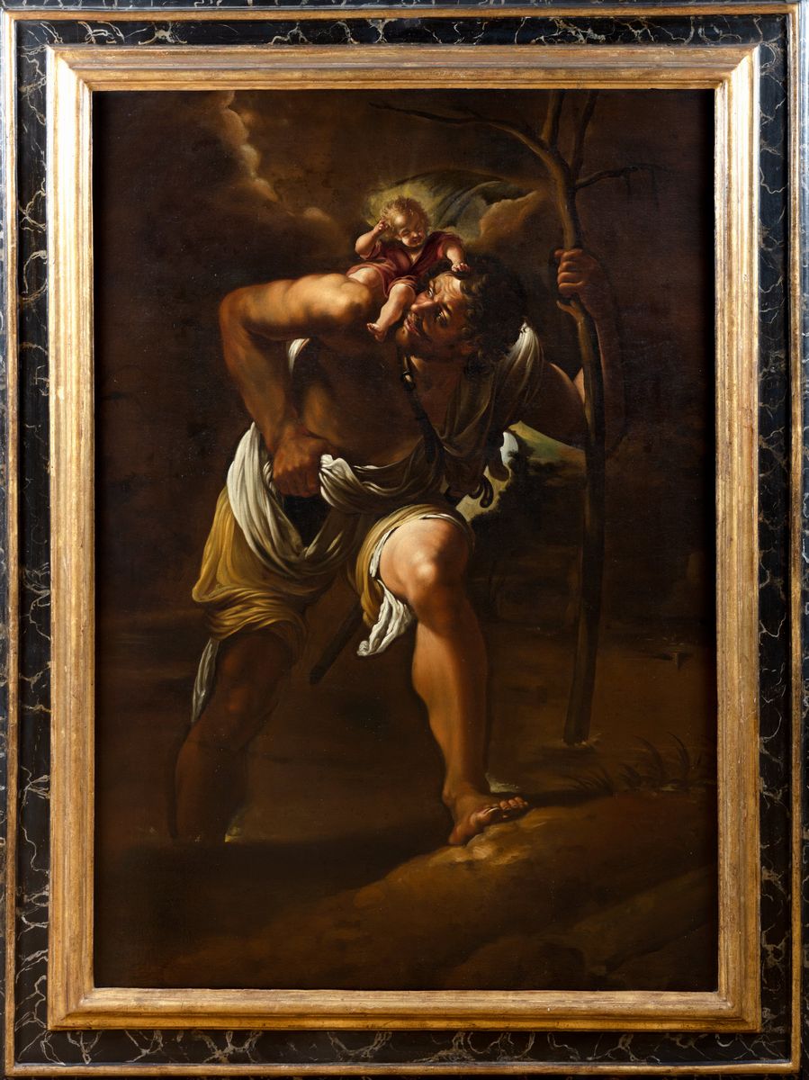 Atelier di Orazio Borgianni (roma 1576-1616) - San Cristoforo