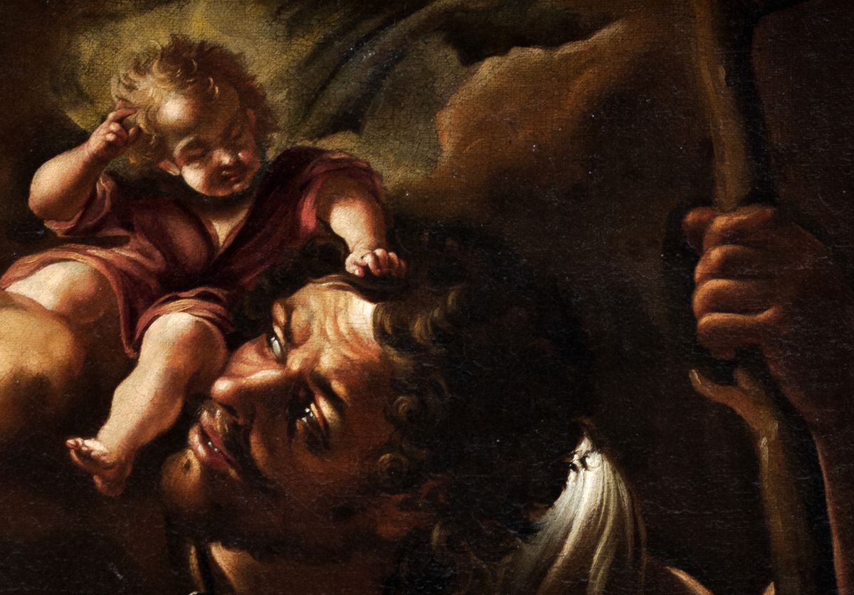 Atelier di Orazio Borgianni (roma 1576-1616) - San Cristoforo