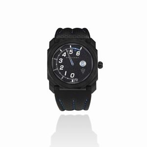 A steel wristwatch, Bulgari, Octo, Limited Edition for Maserati
