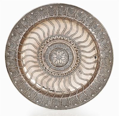 Piatto in Argento, Fine XVIII Secolo