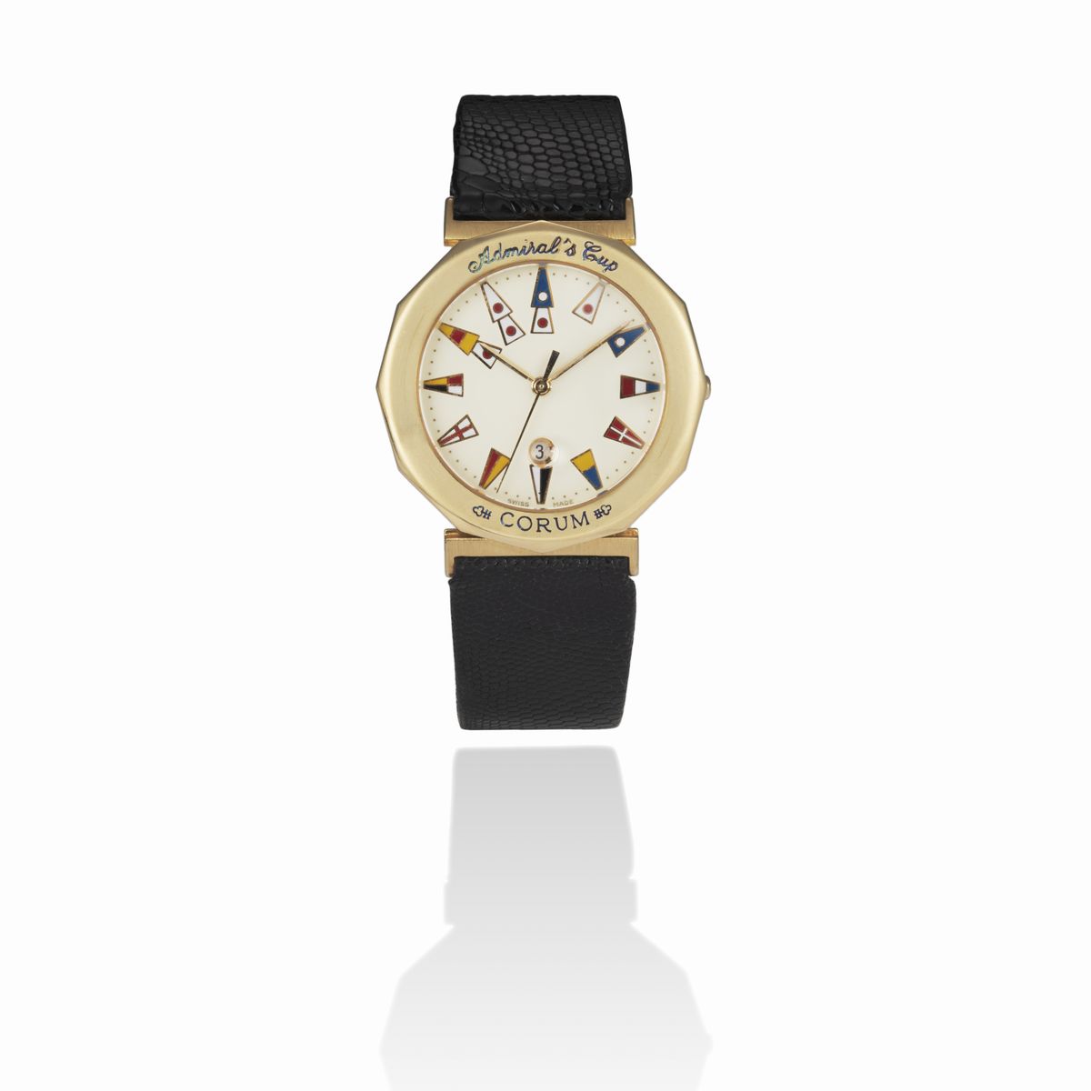 Corum admirals cup gold watch hot sale